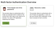 Choose one of the MFA providers shipped by TYPO3